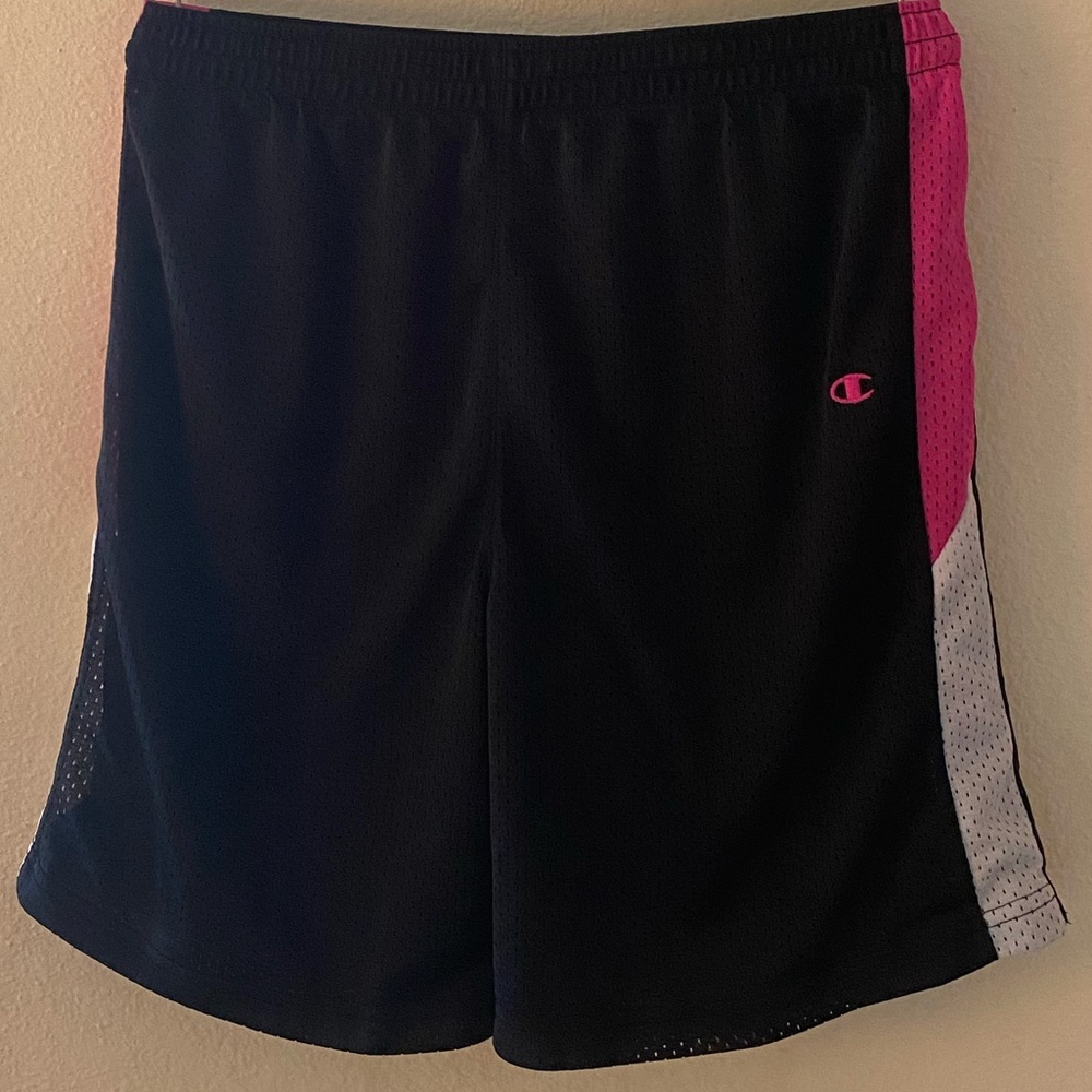 Girls Champion Mesh Basketball Shorts